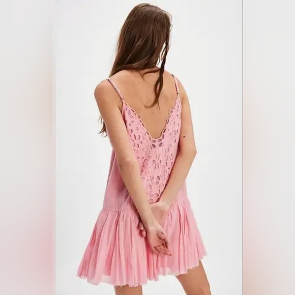 NWOT Free People FP One Casella Drop-Waist Slip - Picture 2 of 5